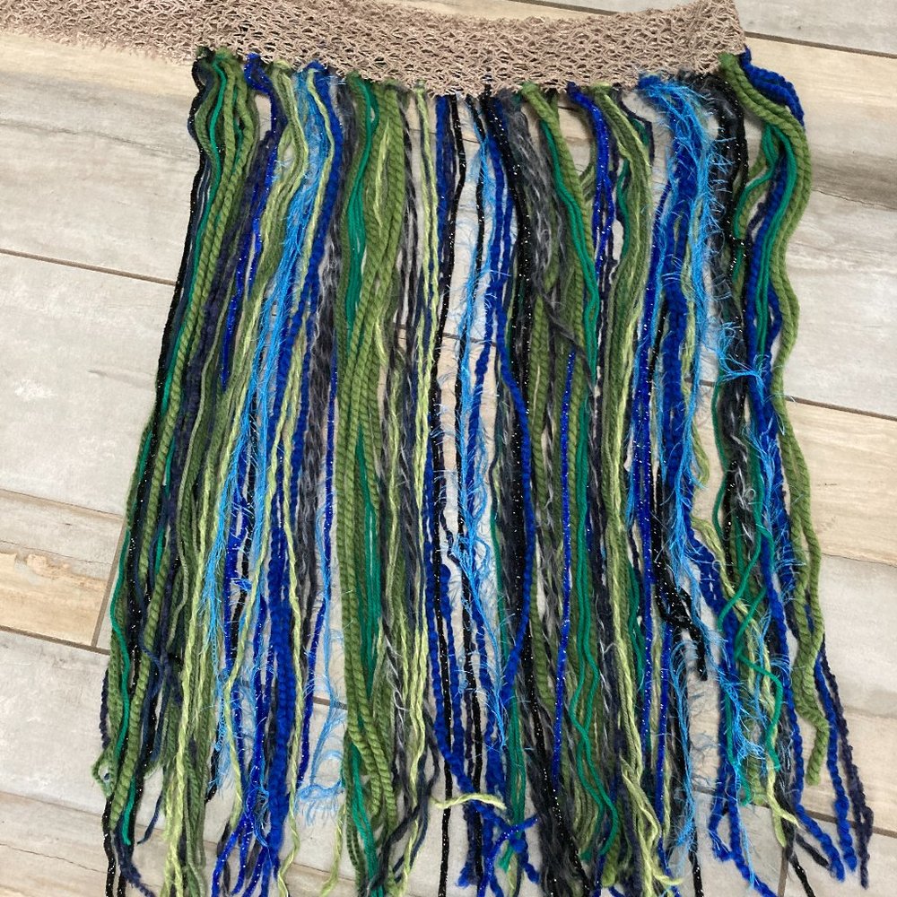 Tribal Fusion Bellydance Boho Yarn Overlay